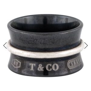 Tiffany & Co. Wide Belt band Ring 1837